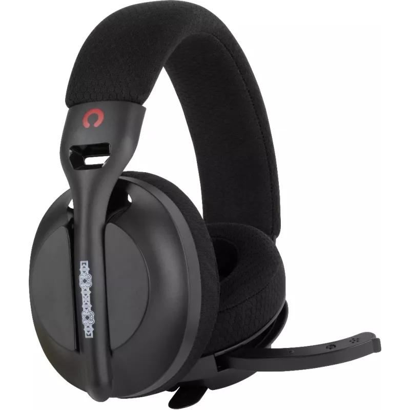 Konix PULSAR Peakomplekt juhtmega ja juhtmevaba Peapael Mängimine USB USB-C Bluetooth Must