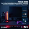 Konix PULSAR Peakomplekt juhtmega ja juhtmevaba Peapael Mängimine USB USB-C Bluetooth Must