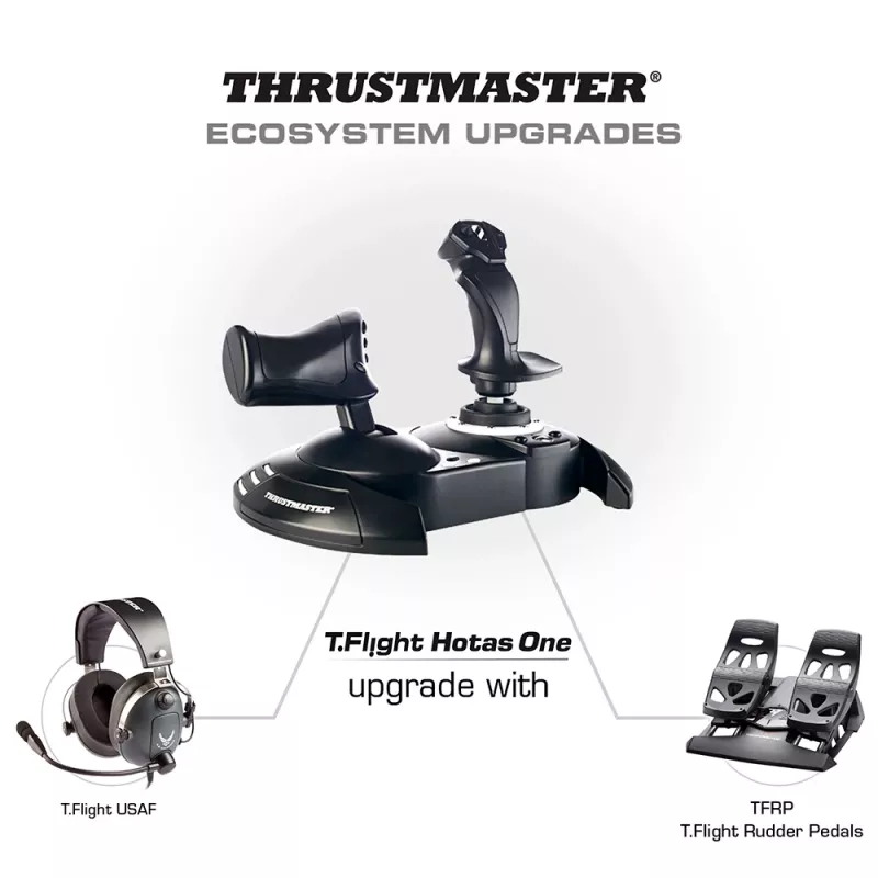 Thrustmaster T.Flight Hotas ONE Must lennusimulaatori juhtkang arvutile, Xbox One