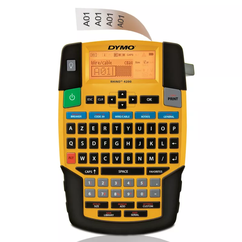 Sildiprinter DYMO RHINO 4200 Kit termosiirde AZERTY