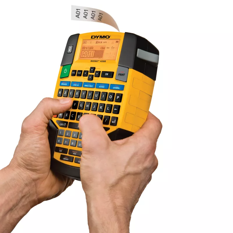 Sildiprinter DYMO RHINO 4200 Kit termosiirde AZERTY