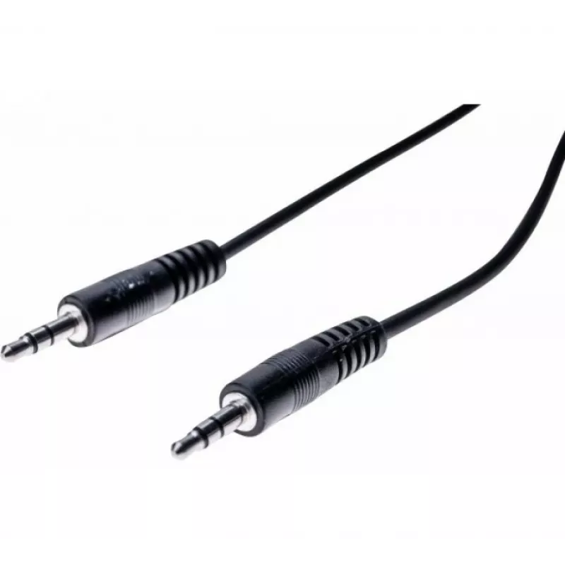 Hypertec 108566-HY helikaabel 1 m 3,5 mm Must