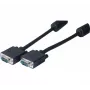 Hypertec 119690-HY VGA-kaabel 1 m VGA (D-Sub) Must
