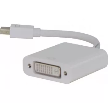 Hypertec 127429-HY video kaabeladapter 0,09 m Mini DisplayPort DVI-D Valge