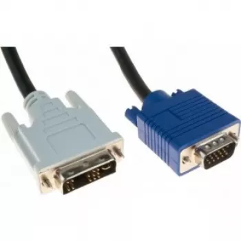 Hypertec 127701-HY video kaabli adapter 2 m VGA (D-Sub) DVI must