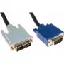 Hypertec 127701-HY video kaabli adapter 2 m VGA (D-Sub) DVI must