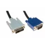 Hypertec 127721-HY videokaabli adapter 5 m DVI-A VGA (D-Sub) Must, Sinine, Valge