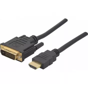 Hypertec 127881-HY videokaabli adapter 3 m HDMI Type A (Standard) DVI-D Must