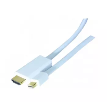 Hypertec 128061-HY videokaabli adapter 2 m HDMI Type A (Standard) Mini DisplayPort Valge