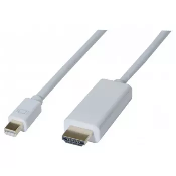Hypertec 128418-HY videokaabli adapter 2 m Mini DisplayPort HDMI Valge