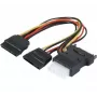 ATEN 147557 SATA-kaabel 0,3 m SATA 15-kontaktiline 2 x SATA 15-kontaktiline + Molex (4-kontaktiline) Erinevad värvid, Must