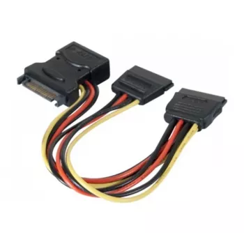 ATEN 147557 SATA-kaabel 0,3 m SATA 15-kontaktiline 2 x SATA 15-kontaktiline + Molex (4-kontaktiline) Erinevad värvid, Must