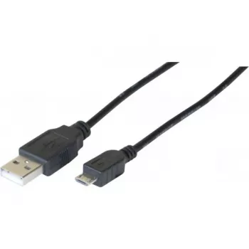 Hypertec 149692-HY USB-kaabel USB 2.0 2 m USB A Micro-USB B Must