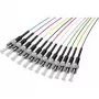 Hypertec 392256-HY kiudoptiline kaabel 2 m 12x ST Pigtail Mitmevärviline