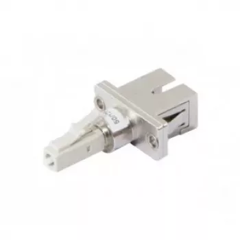 Fiiberoptiline adapter Hypertec 395137-HY LC/SC hõbedane mitmerežiimiline