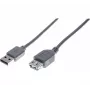 Hypertec 532412-HY USB-kaabel USB 2.0 1 m USB A Hall