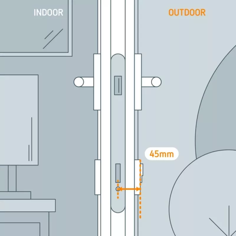 Netatmo NDL-E45 nutiluku lisatarvik pikenduskomplekt