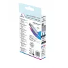 Oniverse USB-A USB-C kiirlaadimiskaabel LED-iga - 2 meetrit - valge (mitmeplatvormiline)