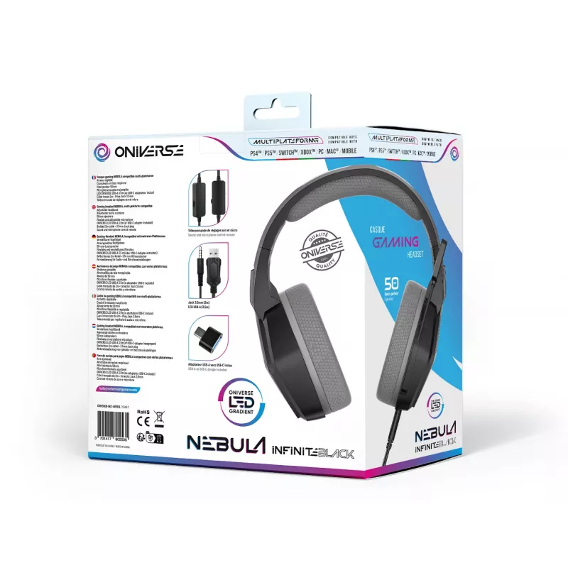 Oniverse Gaming Headset Nebula - Infinite Must (Multiplatform)