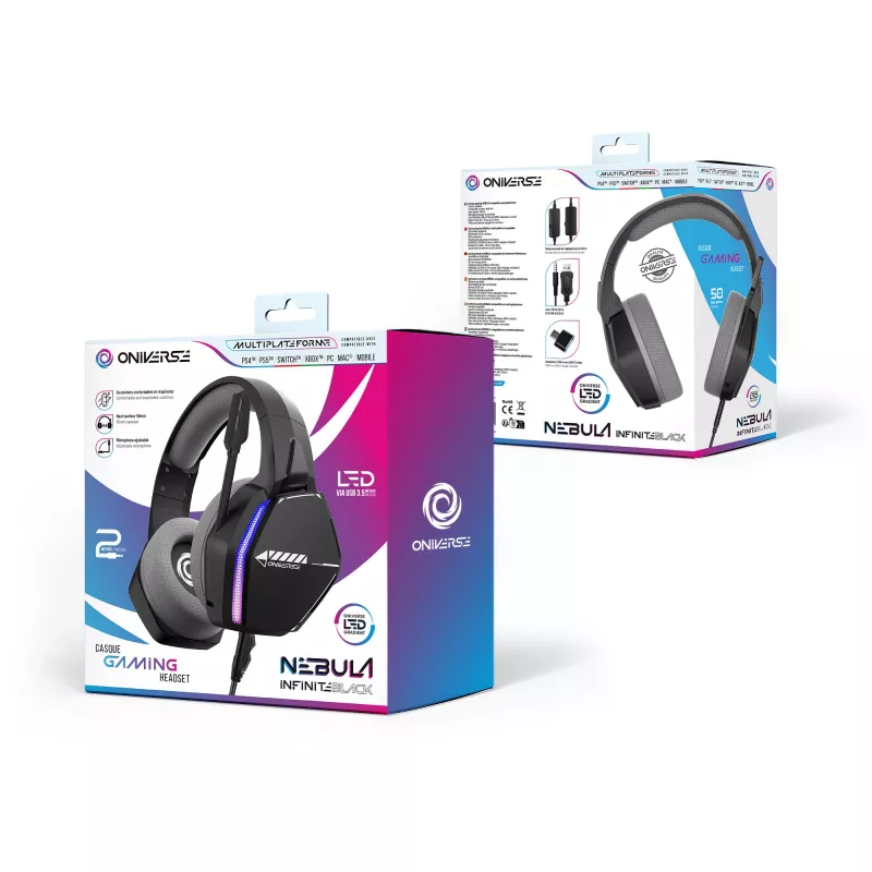 Oniverse Gaming Headset Nebula - Infinite Must (Multiplatform)