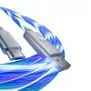 Oniverse Micro-USB laadimiskaabel LEDiga - 2 meetrit - valge (multi platvorm)