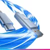 Oniverse Micro-USB laadimiskaabel LEDiga - 2 meetrit - valge (multi platvorm)