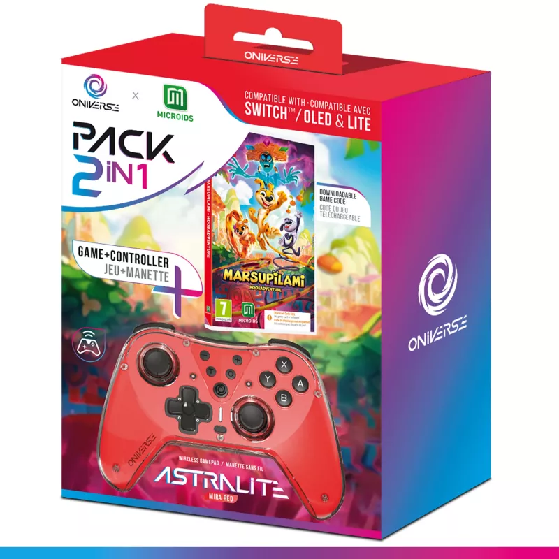 Oniverse Bundle Code in Box Marsupilami + kontroller (Switch - PC - Mobile)