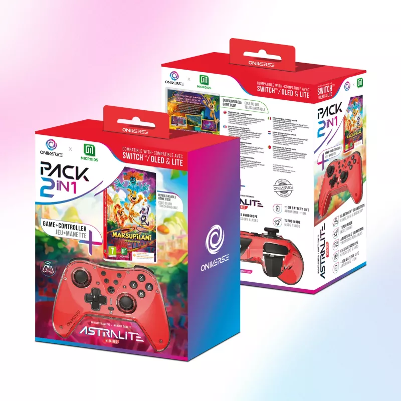 Oniverse Bundle Code in Box Marsupilami + kontroller (Switch - PC - Mobile)