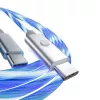 Oniverse USB-C–USB-C kiirlaadimiskaabel – 2 meetrit – LED (mitmeplatvormiline)