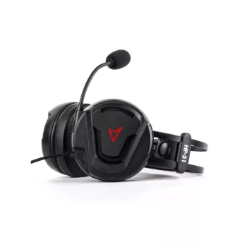 Steelplay Wired 3D Headset - Hp51 - Must (Multi), Juhtmega, Mängimine, 20 - 20000 Hz, 329 g, Peakomplekt, Must, Punane