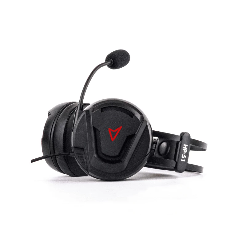 Steelplay Wired 3D Headset - Hp51 - Must (Multi), Juhtmega, Mängimine, 20 - 20000 Hz, 329 g, Peakomplekt, Must, Punane