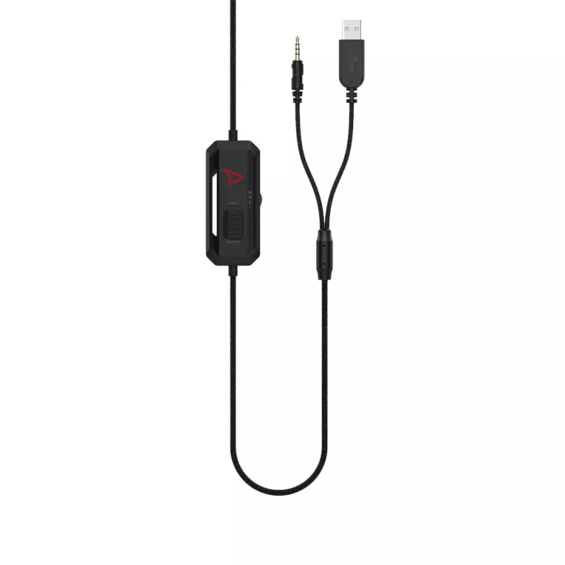 Steelplay HP47 Peakampel Juhtmega Peapael Mängimine Must, Kollane