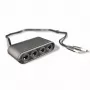 Steelplay Gamecube® kontrollerite adapter (Switch), Nintendo Switch, Adapter, Must, USB, Juhtmega, 1 tk