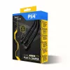 Steelplay Dual Play & Charge kaabel kontrolleritele - must (PS4)