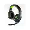 Steelplay juhtmega stereopeakomplekt – HP-45 – must/roheline (Xbox), juhtmega, mängimiseks, 20–20000 Hz, 274 g, peakomplekt, must, roheline