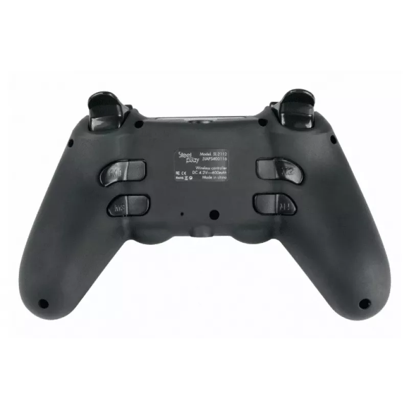 Lexip Metaltech – juhtmega puldis – Eebenmust (Mitmevärviline), Mängupult, PC, PlayStation 4, D-padi, Kodu-nupp, Valikute-nupp, Jaga-nupp, Analoog-/ digitaalne, Mitmevärviline, Juhtmega