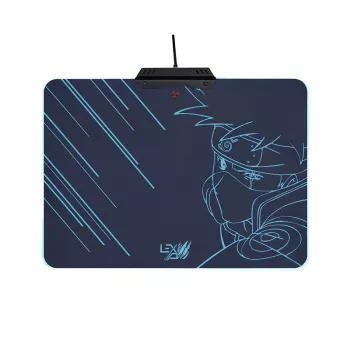Lexip Kakashi “Kamui” Naruto Shippuden hiirematt – jäiga mikro-tekstuuriga pinna ja RGB-valgustusega