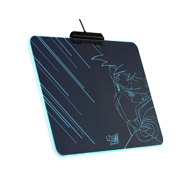 Lexip Kakashi “Kamui” Naruto Shippuden hiirematt – jäiga mikro-tekstuuriga pinna ja RGB-valgustusega
