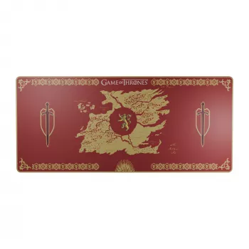 Lexip HBO Game of Thrones - Lannister Edition mänguhiirematt Punane