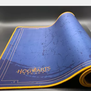 Lexip Premium XXL hiirematt Ancient Magic - Hogwarts Legacy, Sinine, Kuldne, Ühevärviline, Neopreen, Libisemiskindel alus, Mängurihiirematt