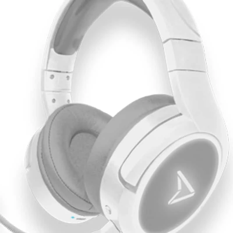 Steelplay Bluetooth-peakomplekt – Impulse Valge (Multi), juhtmega ja juhtmevaba, mängimiseks, 20–20000 Hz, 305 g, peakomplekt, helehall, valge