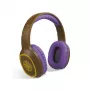 Steelplay Adventure Magic Peakomplekt (Switch/PC/Mac/mobiil), juhtmega ja juhtmevaba, mängimine, 20 - 20000 Hz, 175 g, peakomplekt, pruun, lilla