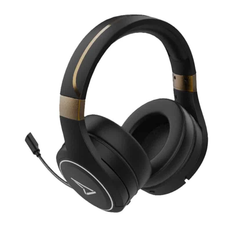 Lexip Metaltech peakomplekt – juhtmevaba madala latentsusega, 32 h aku – Radiance Gold