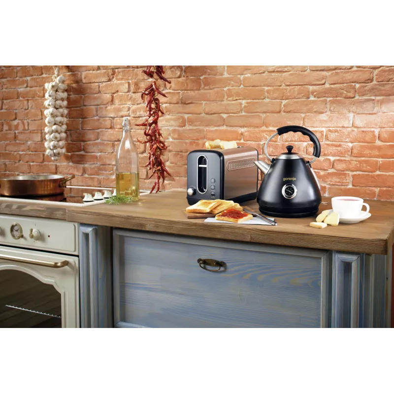 Gorenje T1100CLBK 6 2 viilu 1100 W Must