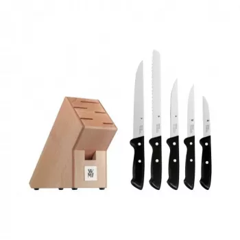 WMF 18.7469.9990 köögiriistade/nugade komplekt 6 tk Nugade/lõikeploki komplekt