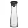 WMF Basic veekarahvin 1,0 must, Karahvin, 1 L, Must, Läbipaistev, Klaas, Ümmargune, Köhler & Wilms