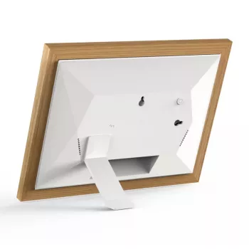 Braun DigiFrame 10W digitaalne pildiraam valge, puit 25,6 cm (10,1 tolli) puutetundlik ekraan Wi-Fi