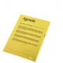 Esselte kiirköitja 105my A4 karp 100 tk, A4, polüpropüleen (PP), kollane, portree, 220 mm, 1 mm