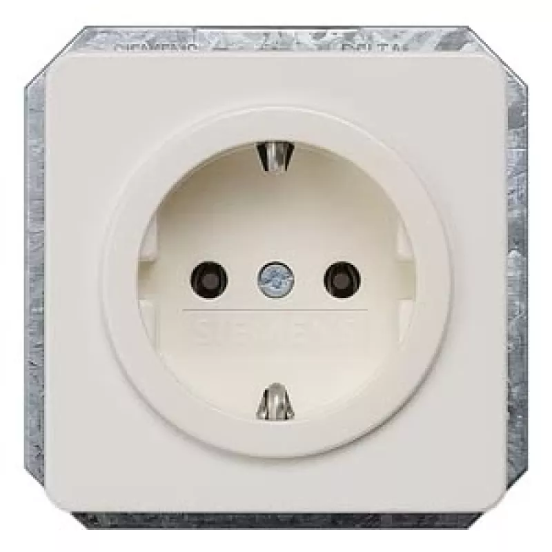 Siemens 5UB1403 pistikupesa Tüüp F Valge
