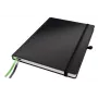 Leitz Notebook Complete A4 ruuduline 96 grammi 80 lehte, Must, A4, 80 lehte, 96 g/m², Ruuduline paber, Kõva köide